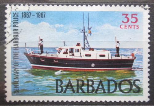 Poštová známka Barbados 1967 Pobøežní policie Mi# 264