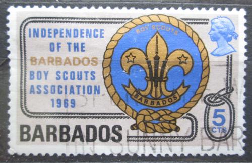 Poštová známka Barbados 1969 Skauting Mi# 292