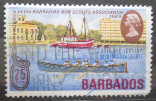 Poštová známka Barbados 1969 Skauting Mi# 293