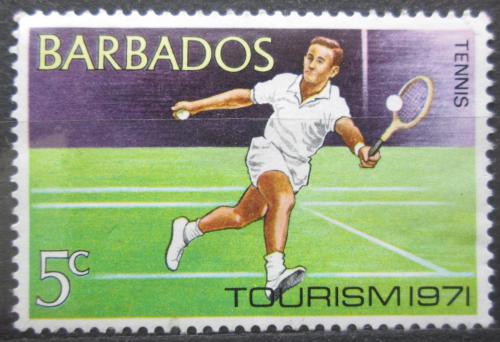 Poštová známka Barbados 1971 Tenis Mi# 327
