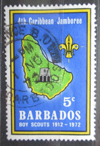 Poštová známka Barbados 1972 Skauting Mi# 341 