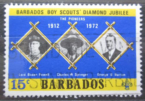 Poštová známka Barbados 1972 Skauting Mi# 342