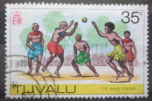 Poštová známka Tuvalu 1976 Plážový volejbal Mi# 33