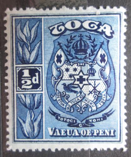 Poštová známka Tonga 1897 Štátny znak Mi# 38
