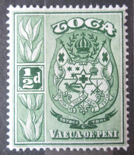 Poštová známka Tonga 1934 Štátny znak Mi# 39