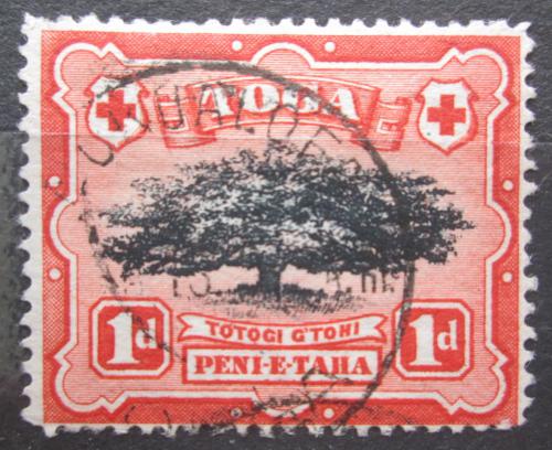 Poštová známka Tonga 1897 Chlebovník obecný Mi# 40