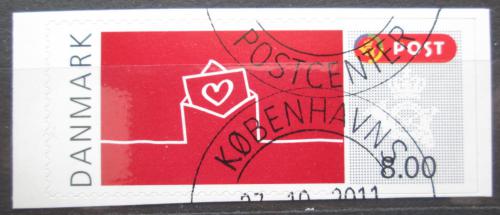 Poštová známka Dánsko 2011 Pozdravy Mi# 1667