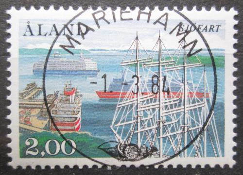 Poštová známka Alandy 1984 Mariehamn Mi# 7