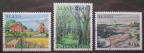 Poštové známky Alandy 1985 Místní zaujímavosti Mi# 11-13 Kat 6€