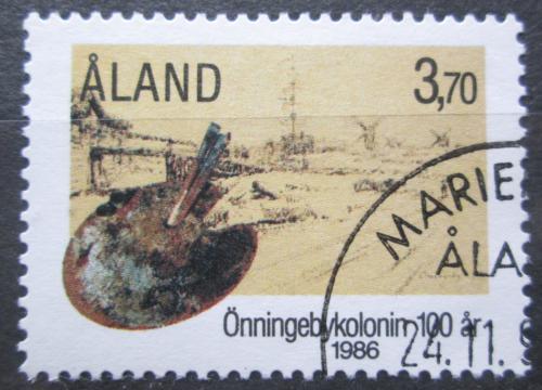 Poštová známka Alandy 1986 Umìlecká kolonie, 100. výroèie Mi# 19 Kat 5€