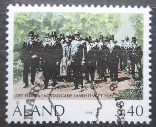 Poštová známka Alandy 1992 První zasedání parlamentu Mi# 63 