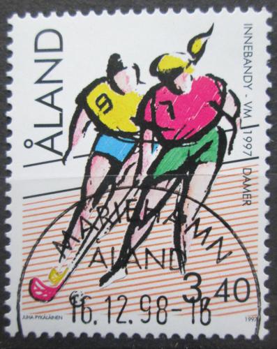 Poštová známka Alandy 1997 MS žen v pozemním hokeji Mi# 127