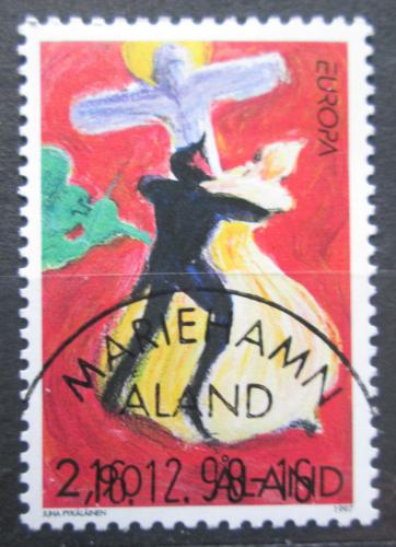Poštová známka Alandy 1997 Európa CEPT, tanec Mi# 128