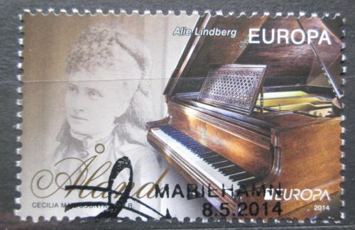 Poštová známka Alandy 2014 Európa CEPT, hudobný nástroje Mi# 391