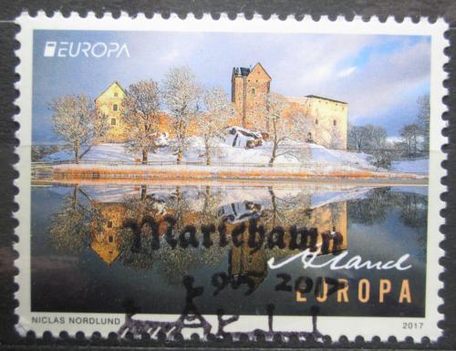 Poštová známka Alandy 2017 Európa CEPT, zámek Kastelholm, fotografie Mi# 438