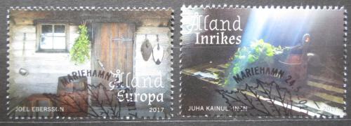 Poštové známky Alandy 2017 Finská sauna Mi# 440-41 Kat 6.40€