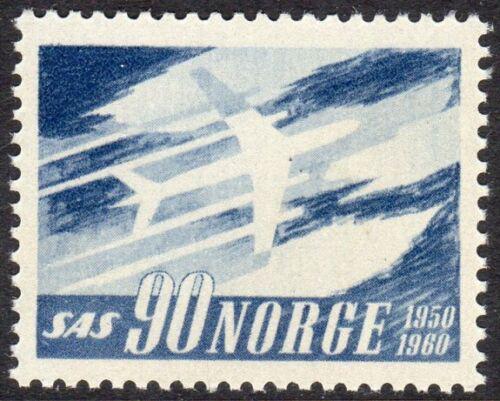 Poštová známka Nórsko 1961 Lietadlo, NORDEN Mi# 451