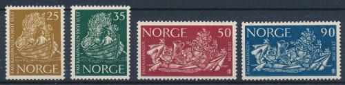 Poštové známky Nórsko 1963 Boj proti hladu Mi# 487-90