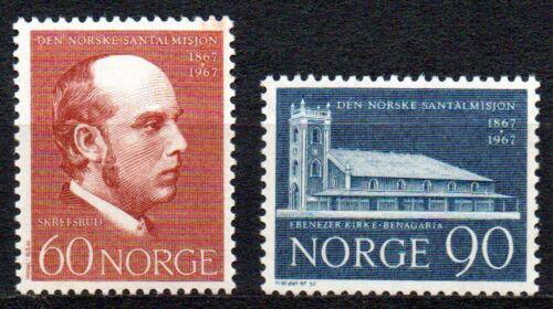 Poštové známky Nórsko 1967 Lars Skefsrud Mi# 559-60