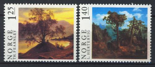 Poštové známky Nórsko 1976 Umenie Mi# 732-33 