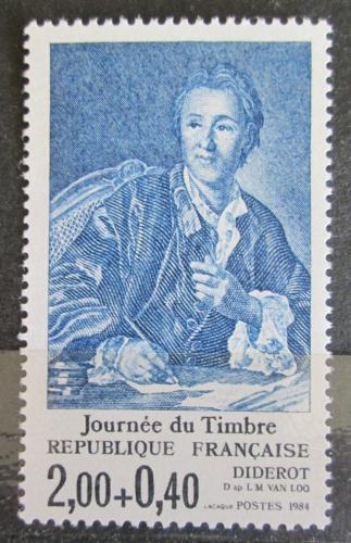 Poštová známka Francúzsko 1984 Denis Diderot, spisovatel Mi# 2430