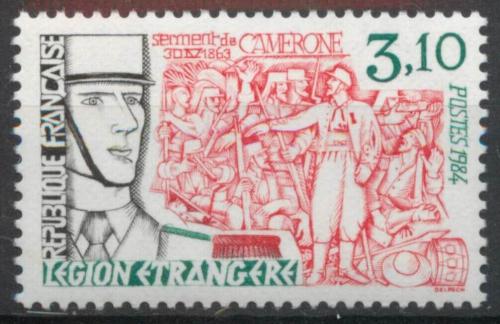 Poštová známka Francúzsko 1984 Legionáøi Mi# 2443