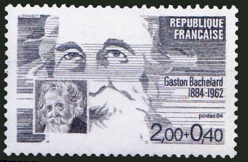 Poštová známka Francúzsko 1984 Gaston Bachelard, filozof Mi# 2452
