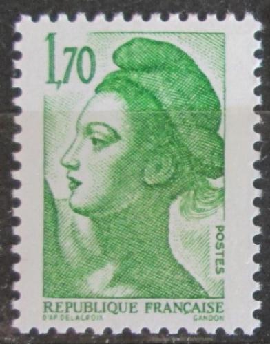 Poštová známka Francúzsko 1984 Alegorie svobody, Delacroix Mi# 2454