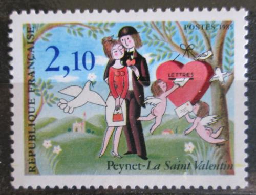 Poštová známka Francúzsko 1985 Umenie, Raymond Peynet Mi# 2483
