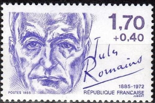 Potov znmka Franczsko 1985 Jules Romains, spisovatel Mi# 2484