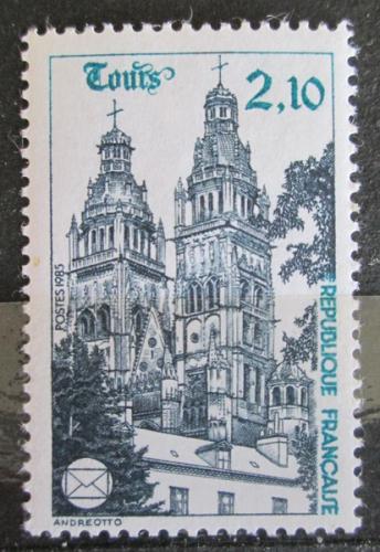 Poštová známka Francúzsko 1985 Katedrála St. Gatien v Tours Mi# 2501