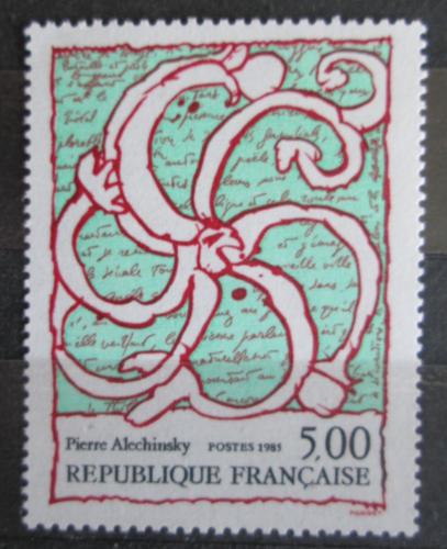 Poštová známka Francúzsko 1985 Umenie, Pierre Alechinsky Mi# 2519