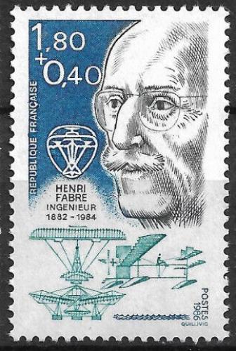 Poštová známka Francúzsko 1986 Henri Fabre Mi# 2534