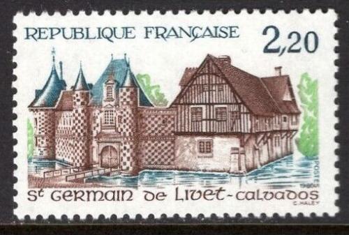 Poštová známka Francúzsko 1986 Zámek Saint-Germain-de-Livet Mi# 2538