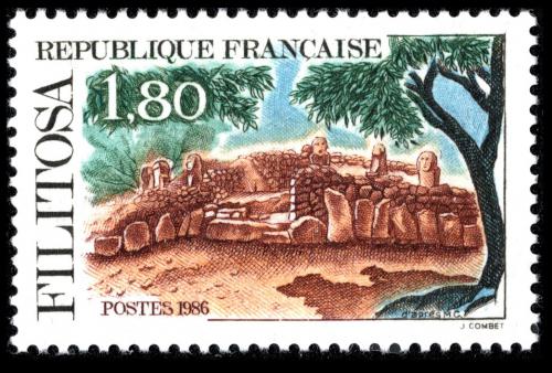 Poštová známka Francúzsko 1986 Filitosa, Korsika Mi# 2556