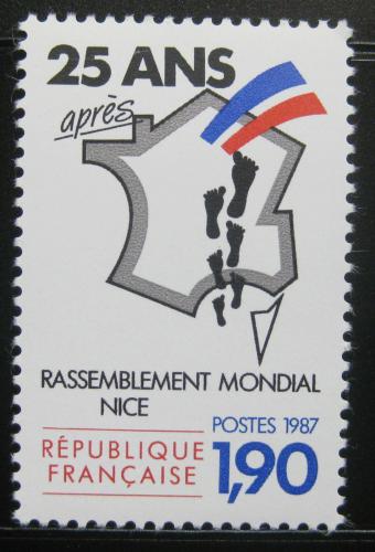 Poštová známka Francúzsko 1987 Svìtová konference Pieds noirs Mi# 2617