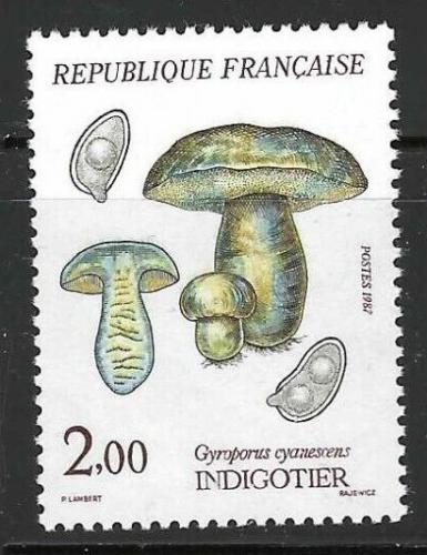 Poštová známka Francúzsko 1987 Høib silný Mi# 2622