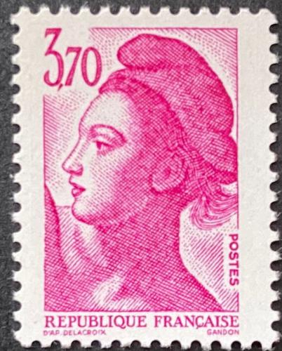 Poštová známka Francúzsko 1987 Alegorie svobody, Delacroix Mi# 2632