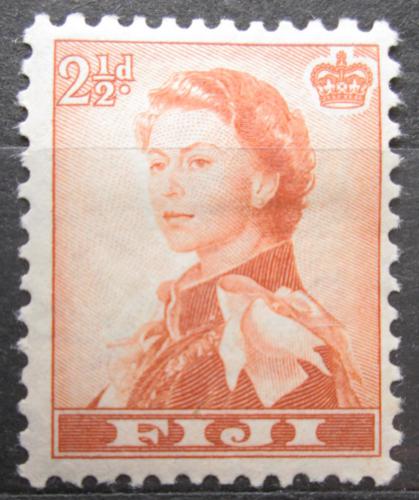 Poštová známka Fidži 1962 Krá¾ovna Alžbeta II. Mi# 145