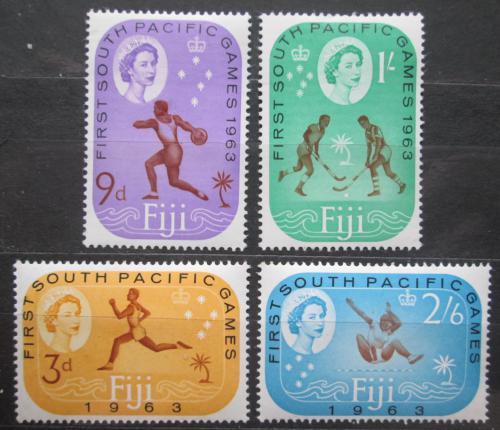 Poštové známky Fidži 1963 Šport Mi# 171-74 Kat 5€