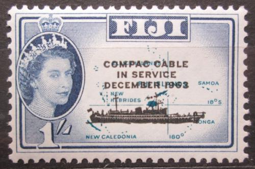 Poštová známka Fidži 1963 Loï pretlaè Mi# 177