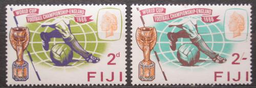 Poštové známky Fidži 1966 MS ve futbale Mi# 191-92