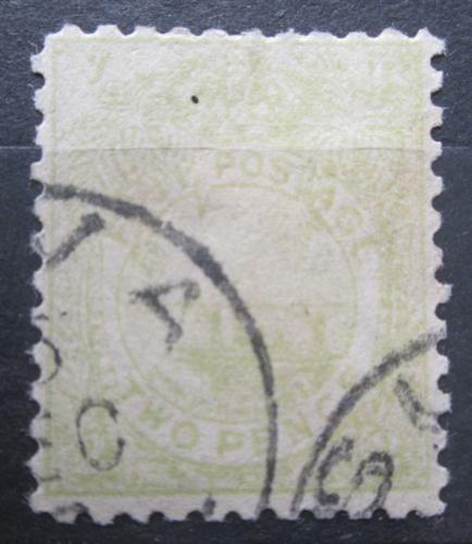 Poštová známka Fidži 1893 Kánoe Mi# 30