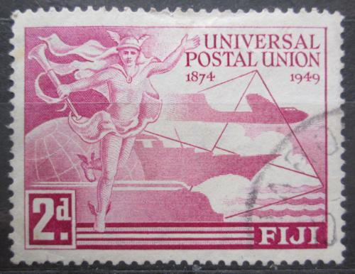 Poštová známka Fidži 1949 UPU, 75. výroèie Mi# 116