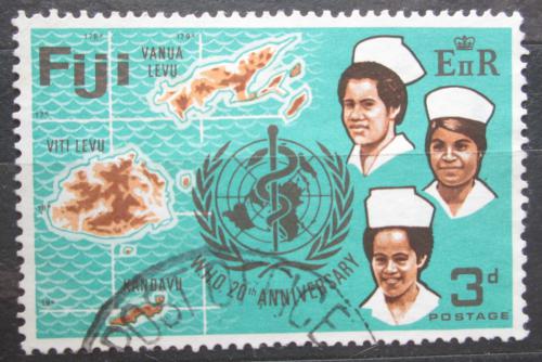 Poštová známka Fidži 1968 Zdravotní sestry Mi# 229