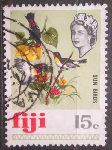 Poštová známka Fidži 1969 Vtáci Mi# 241 Kat 6€