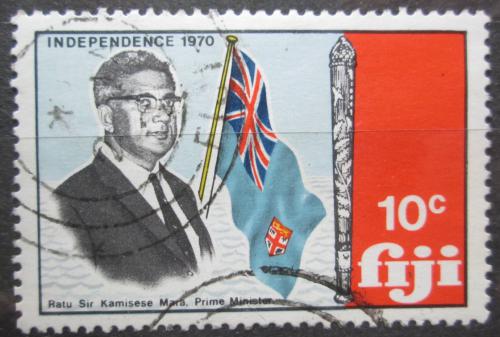 Poštová známka Fidži 1970 Ratu Sir Kamisese Mara, premiér Mi# 271