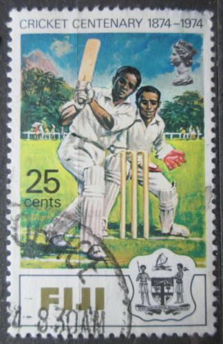 Poštová známka Fidži 1974 Kriket Mi# 318