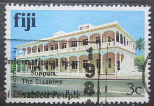 Poštová známka Fidži 1979 Telekomunikaèní ústøedna, Suva Mi# 401 I