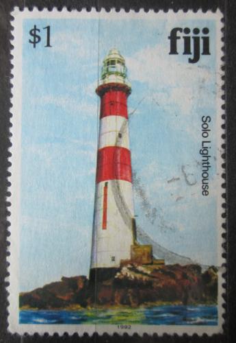 Poštová známka Fidži 1992 Maják Mi# 413 VII Kat 4.80€